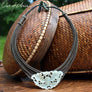 Hand knotted Designer Chinese Jade Necklace - OutOfAsia